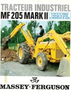 massey ferguson 205 industrie trekker