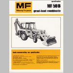 massey ferguson
                50B Laad- graaf combinatie